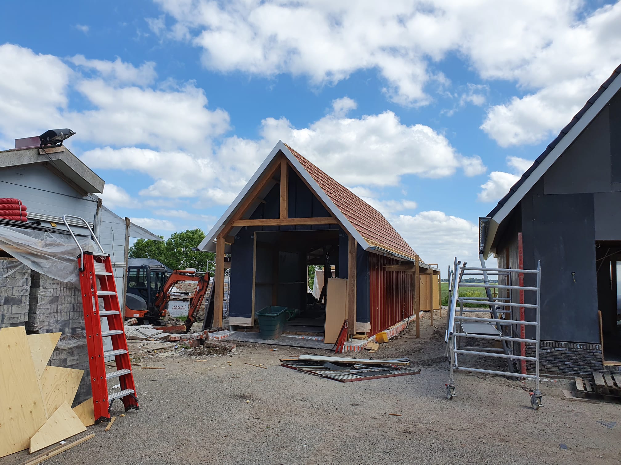 Frontview barn 1 in situe
